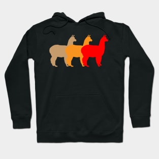 Colourful Alpaca Hoodie